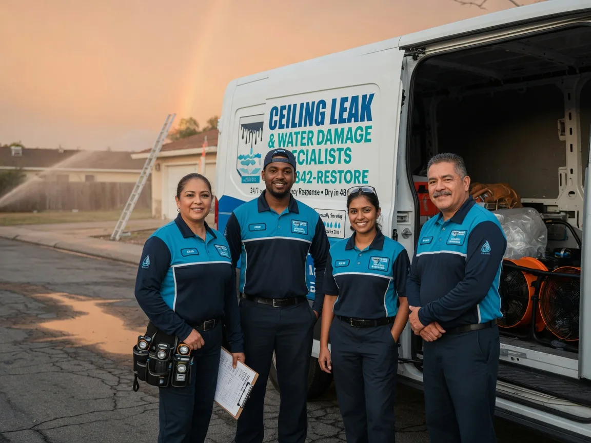 Ceiling Leak Cleanup company in Utica, OH